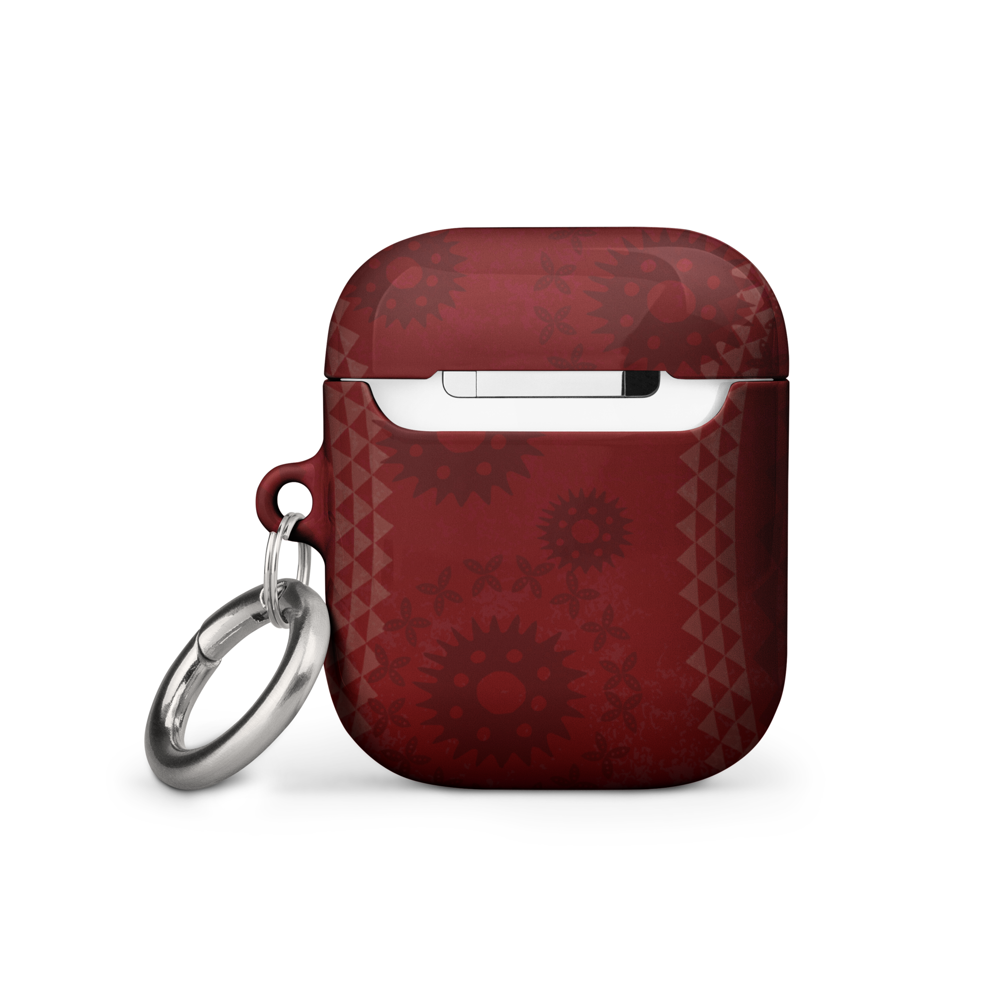 Case for AirPods® - Mauna (Red) – Black Pearl Designs