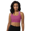 Longline sports bra - Tiare Bloom