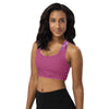 Longline sports bra - Tiare Bloom