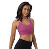 Longline sports bra - Tiare Bloom