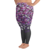 All-Over Print Plus Size Leggings - Tiare Bloom