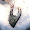 Black Pearl Shell Heiva Hook Pendant