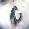 Black Pearl Shell Heiva Hook Pendant