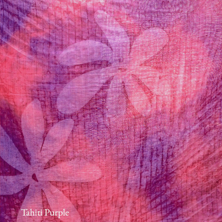 Mahana Rayon Pareo - Tahiti Purple