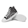 Men’s high top canvas shoes - Black Pearl