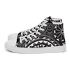 Men’s high top canvas shoes - Black Pearl
