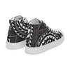 Men’s high top canvas shoes - Black Pearl