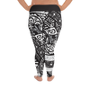 All-Over Print Plus Size Leggings - Tatou Piti