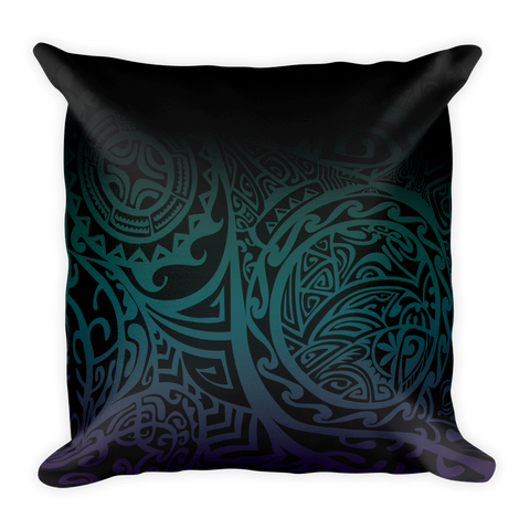 Pillow - Midnight Teal & Purple