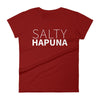 Women's short sleeve t-shirt - Salty Hapuna