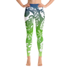 Yoga Leggings - Tatou Enata - Huahine Rainforest