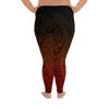 All-Over Print Plus Size Leggings - Tehani's Fire