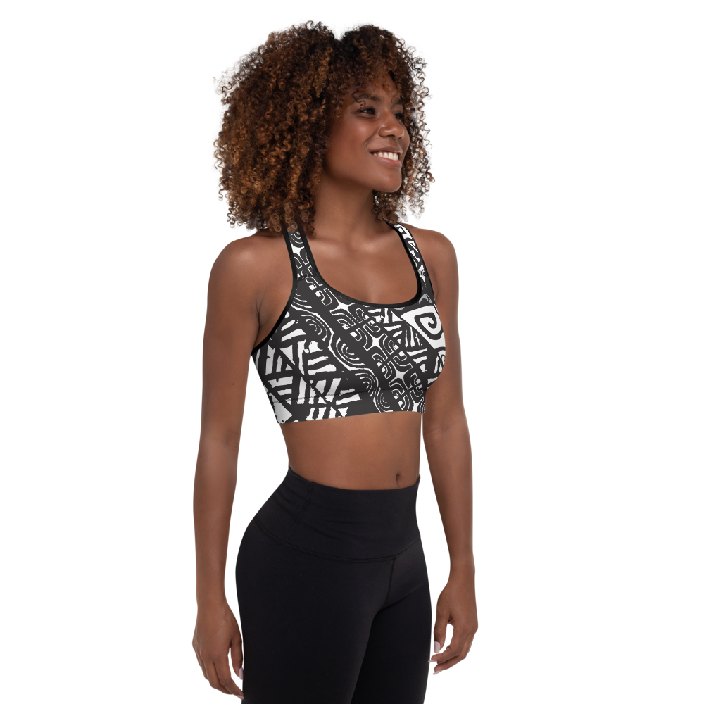 Sports Bra - Tatou Piti – Black Pearl Designs