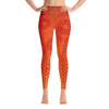 Yoga Leggings - Kapa - Lava Flow