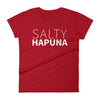 Women's short sleeve t-shirt - Salty Hapuna