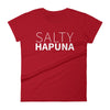 Women's short sleeve t-shirt - Salty Hapuna