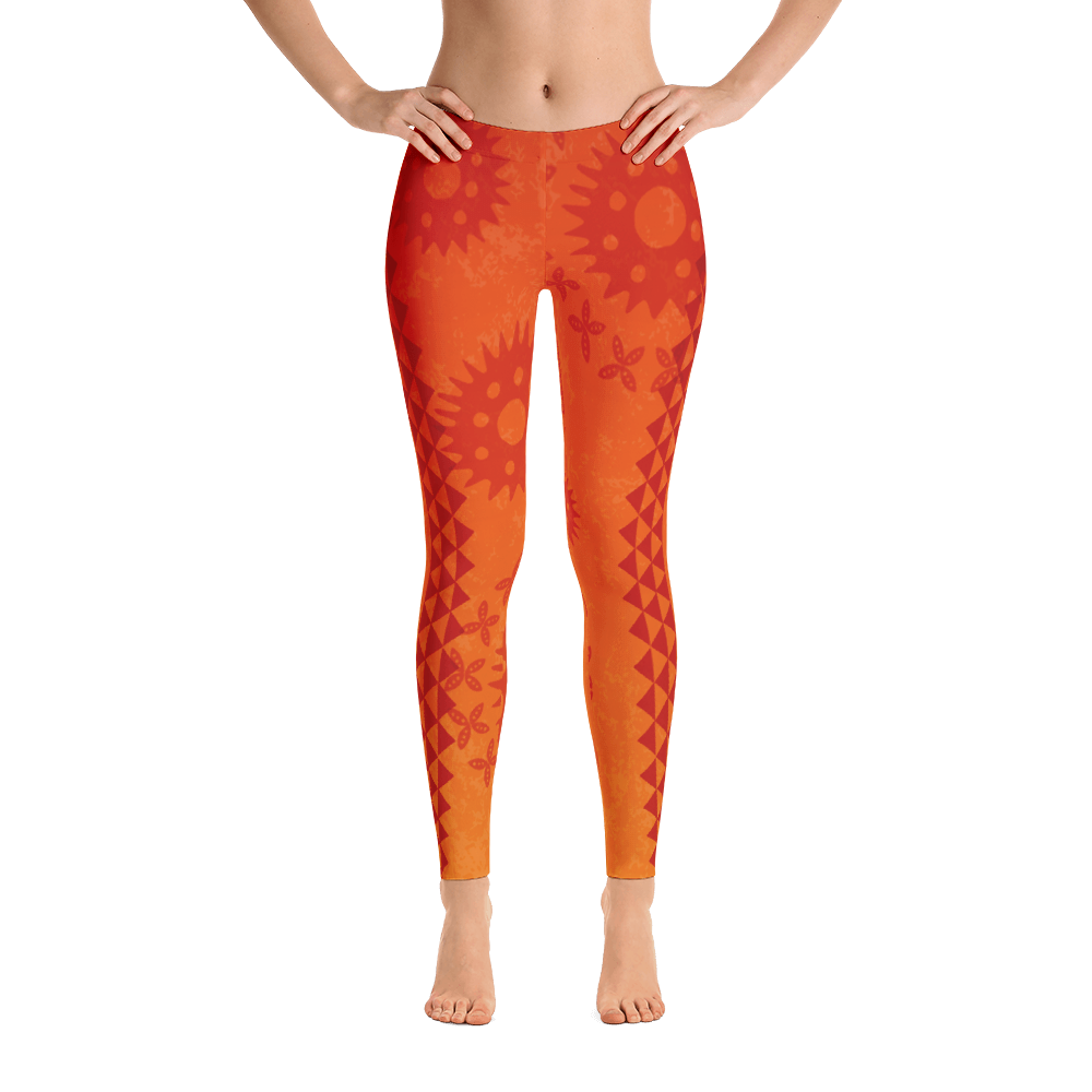 Leggings - Kapa - Lava Flow – Black Pearl Designs