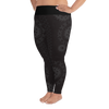 All-Over Print Plus Size Leggings - Kapa - Lava Rock