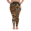 All-Over Print Plus Size Leggings - Tonga