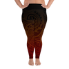 All-Over Print Plus Size Leggings - Tehani's Fire