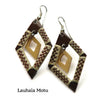 Pago Pago Coco Earrings - Lauhala Motu