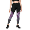 Sports Leggings - Tiare Bloom