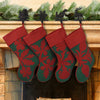 Hand Quilted Hawaiian Christmas Stockings