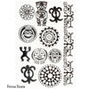 Tahitian Temporary Tattoo