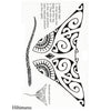 Tahitian Temporary Tattoo