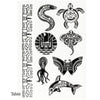 Tahitian Temporary Tattoo