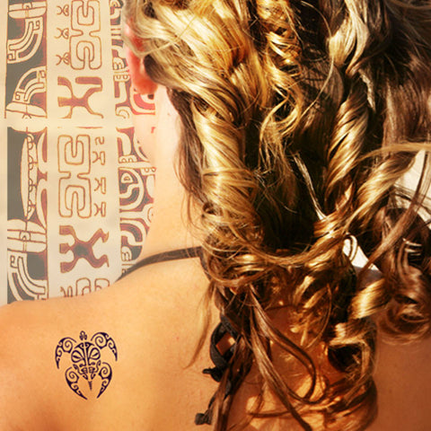 Tahitian Temporary Tattoo