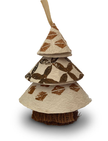 Tapa Tree Ornament