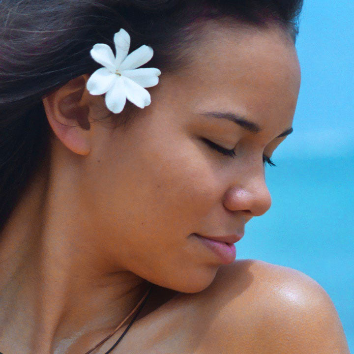 Tahitian Tiare Hairpick – Black Pearl Designs