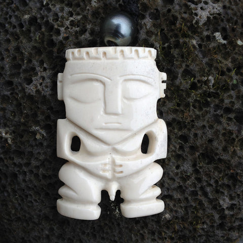 Tahitian Tiki Necklace