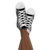 Women’s high top canvas shoes - Black Pearl